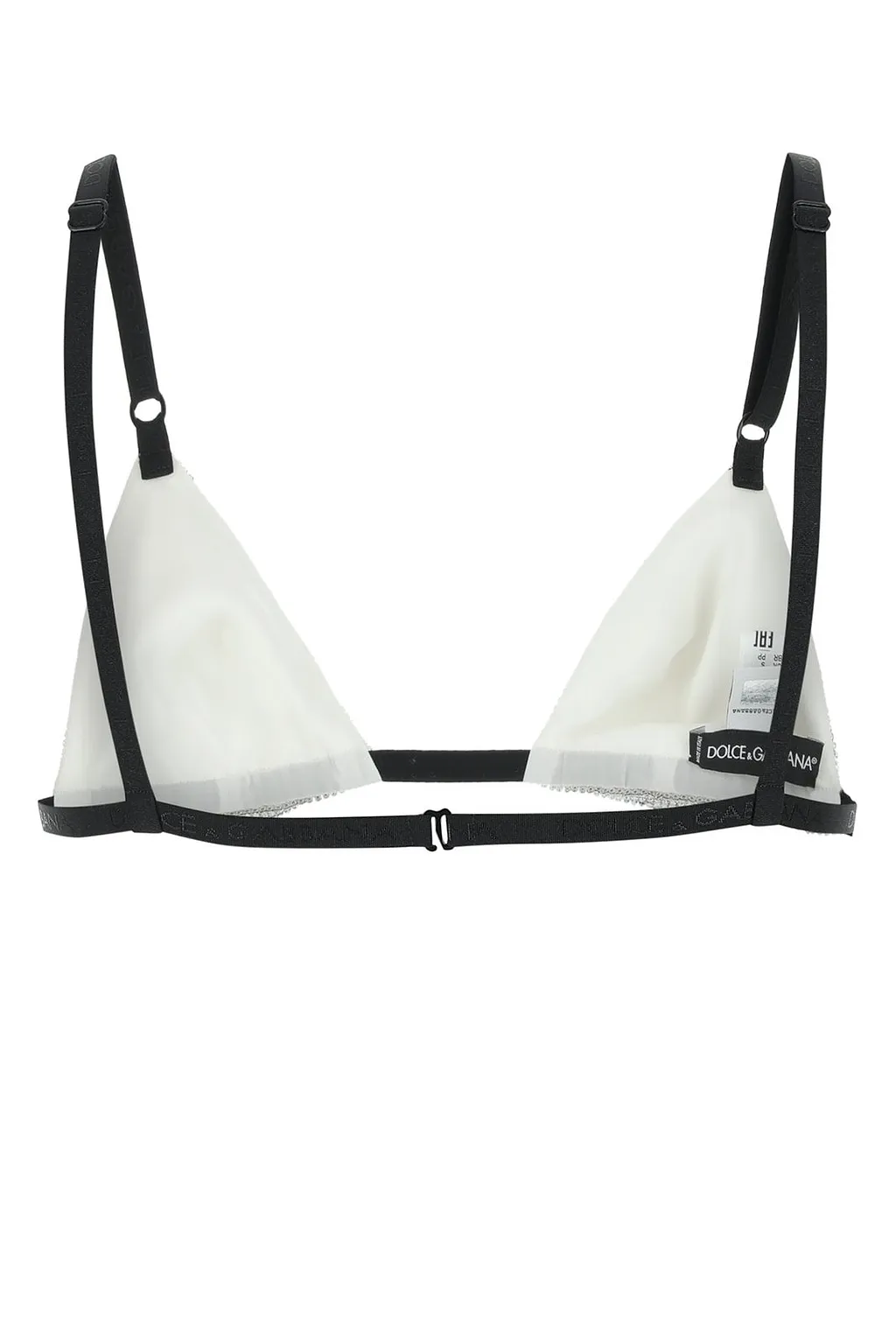 Dolce & Gabbana Embellished Spaghetti Strap Triangle Bra