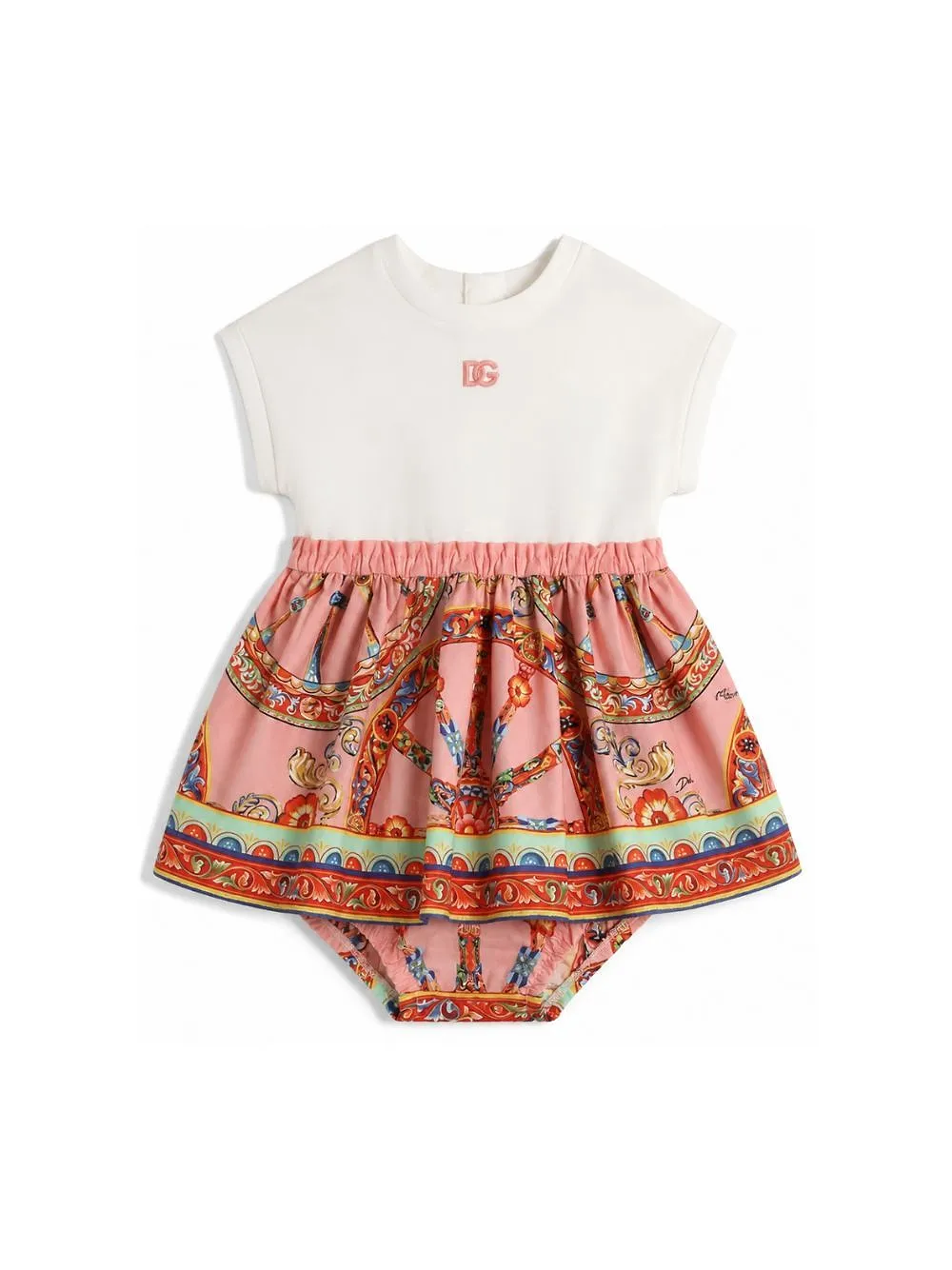 Dolce & Gabbana Kids Carretto-Printed Dress