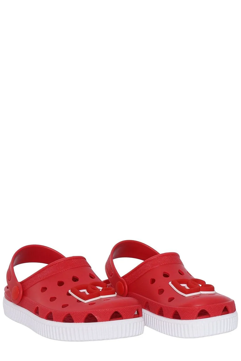 Dolce & Gabbana Kids Dg Logo Slip-On Sandals