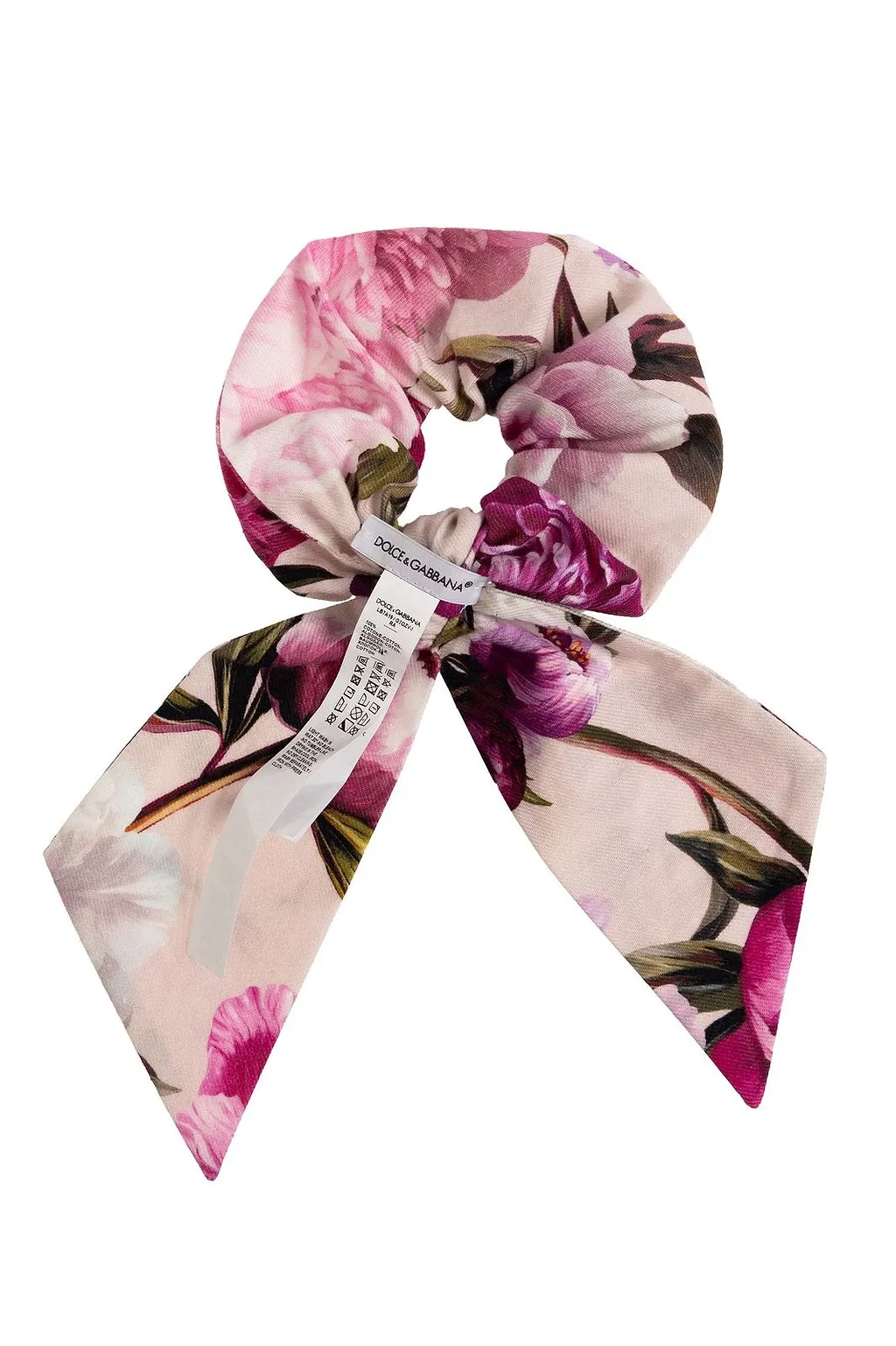 Dolce & Gabbana Kids Floral-Printed Hair Scrunchie