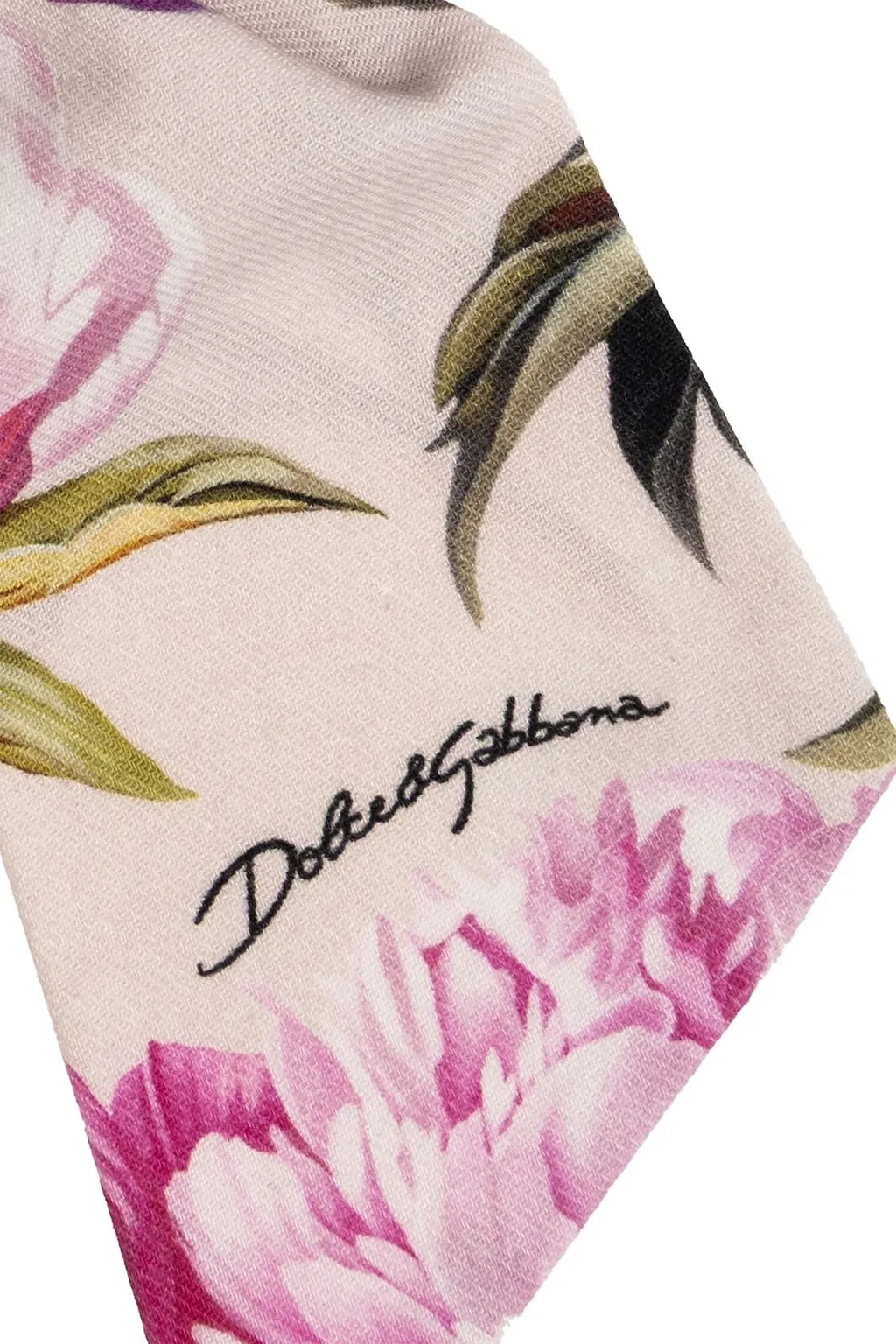 Dolce & Gabbana Kids Floral-Printed Hair Scrunchie