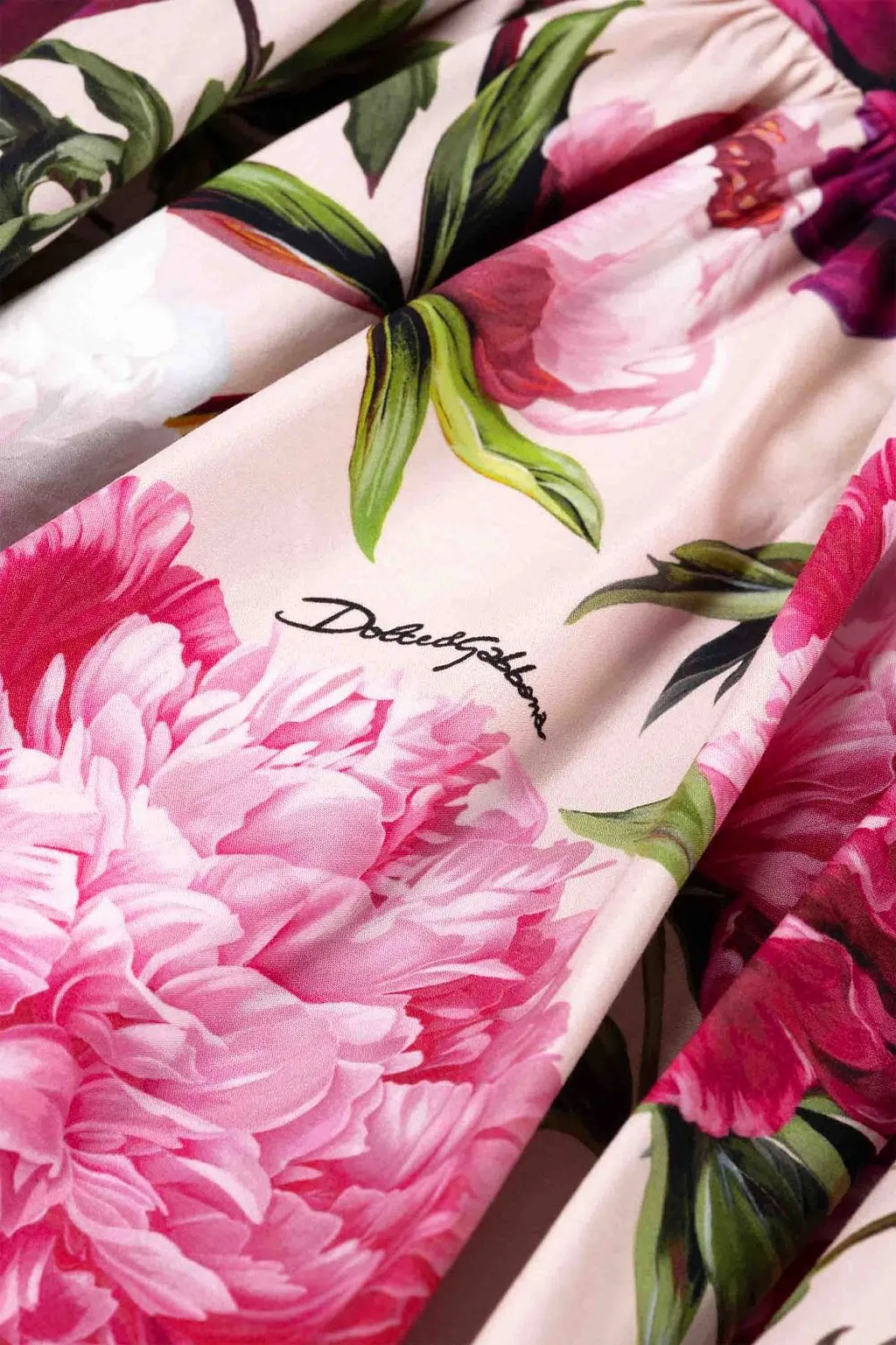 Dolce & Gabbana Kids Floral-Printed Sleeveless Dress
