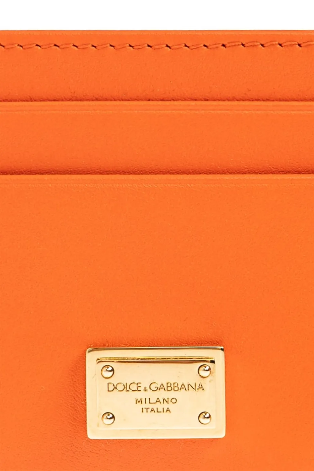 Dolce & Gabbana Logo Plaque Card Holder