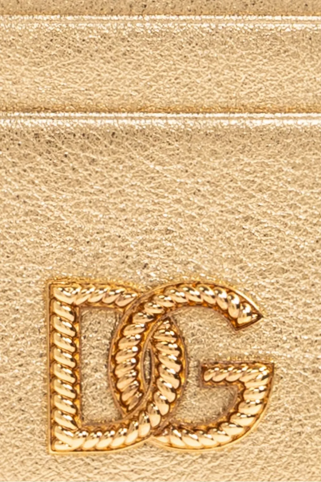 Dolce & Gabbana Logo Plaque Card Holder