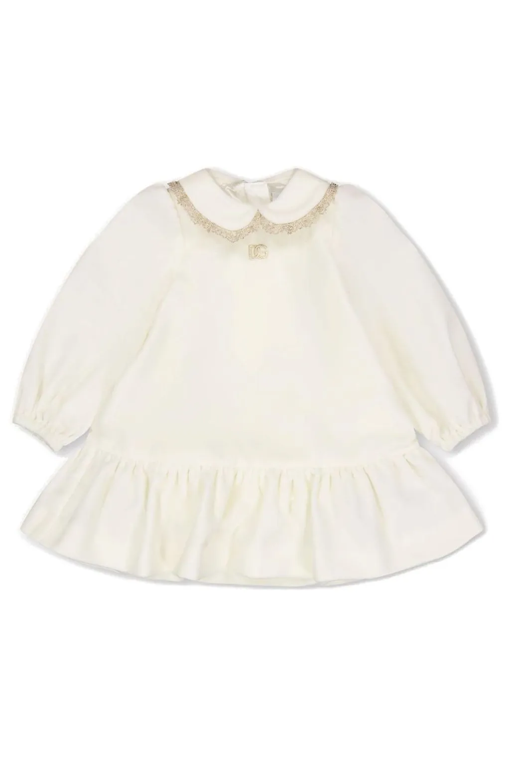 Dolce & Gabbana Kids Logo Embroidered Dress