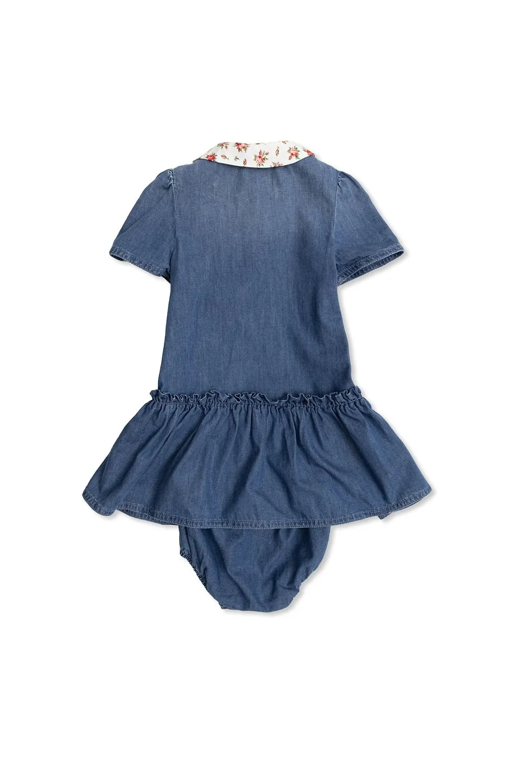 Dolce & Gabbana Kids Logo Embroidery Dress
