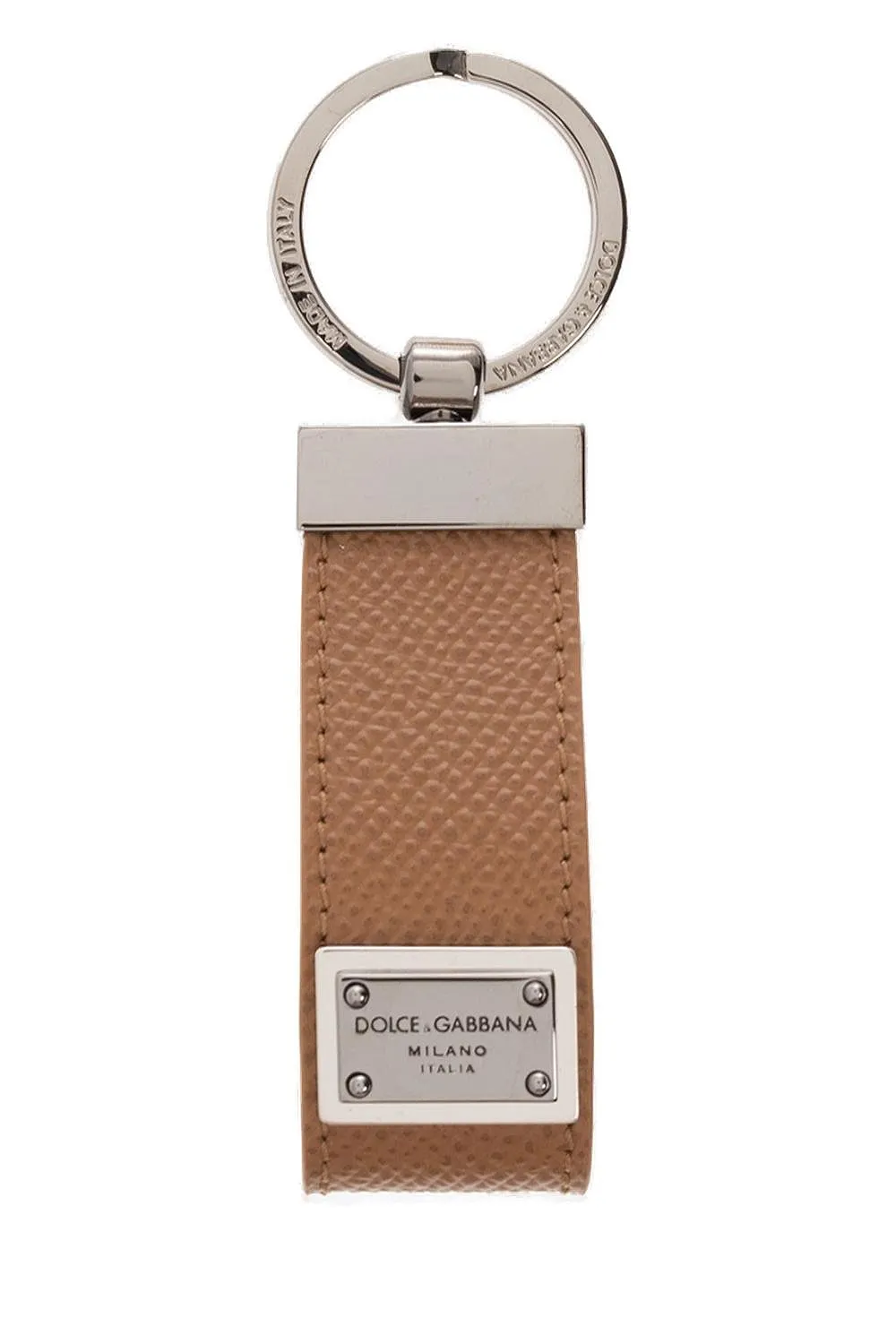 Dolce & Gabbana Logo Plaque Keyring