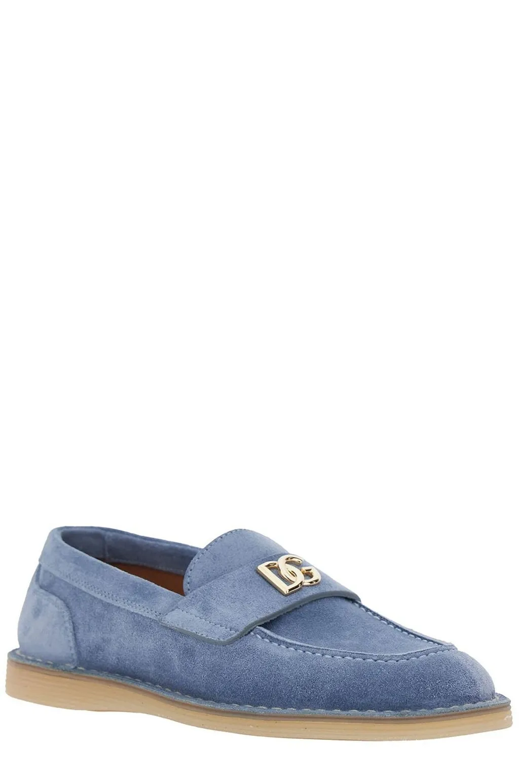 Dolce & Gabbana Logo Plaque Mocassins
