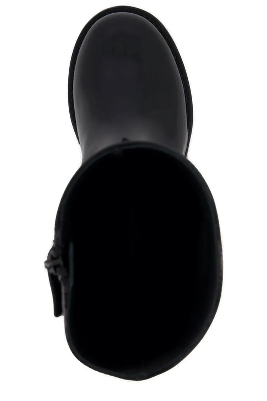 Dolce & Gabbana Kids Logo Plaque Knee-High Boots