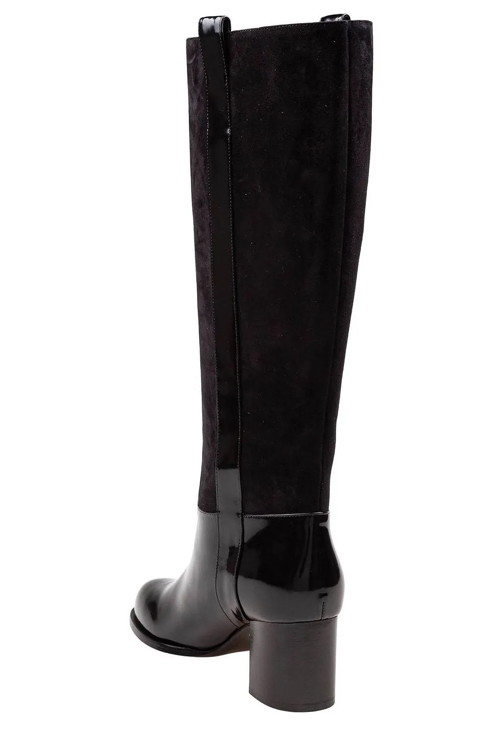 Dolce & Gabbana Logo Plaque Riding Boots