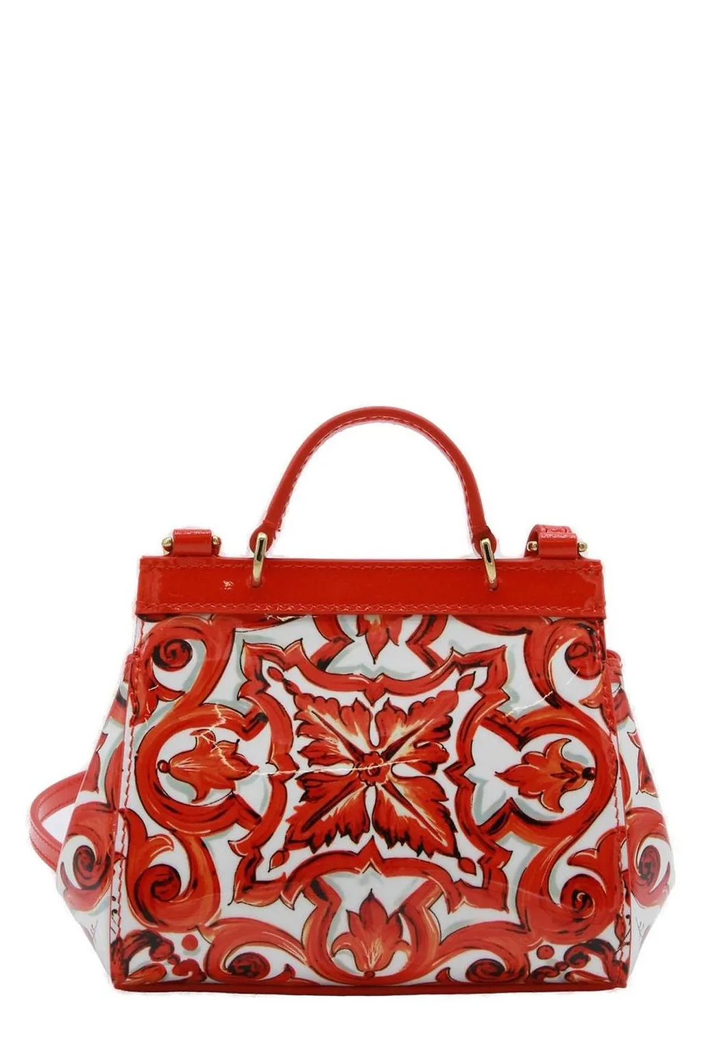 Dolce & Gabbana Kids Majolica Printed Shoulder Bag