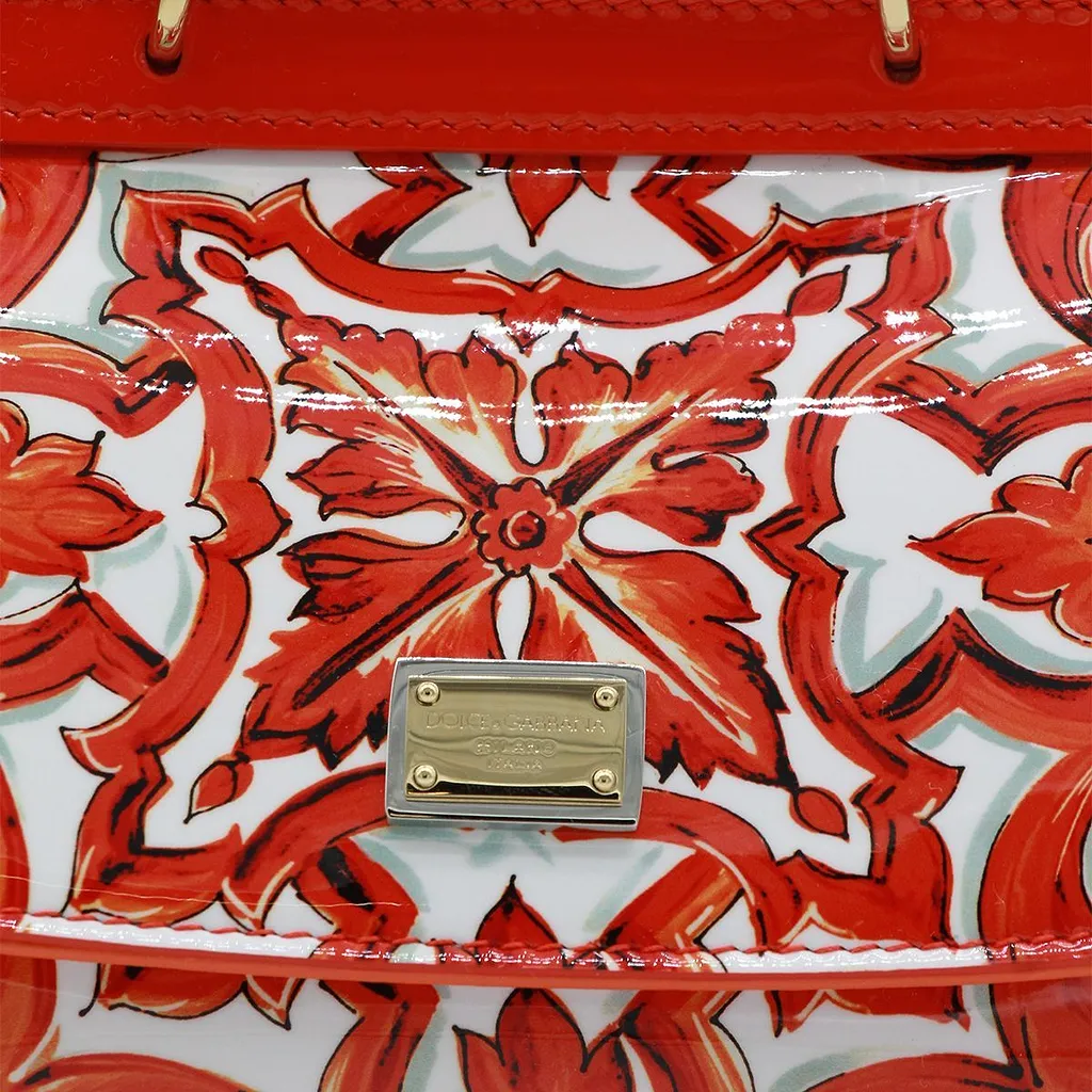 Dolce & Gabbana Kids Majolica Printed Shoulder Bag