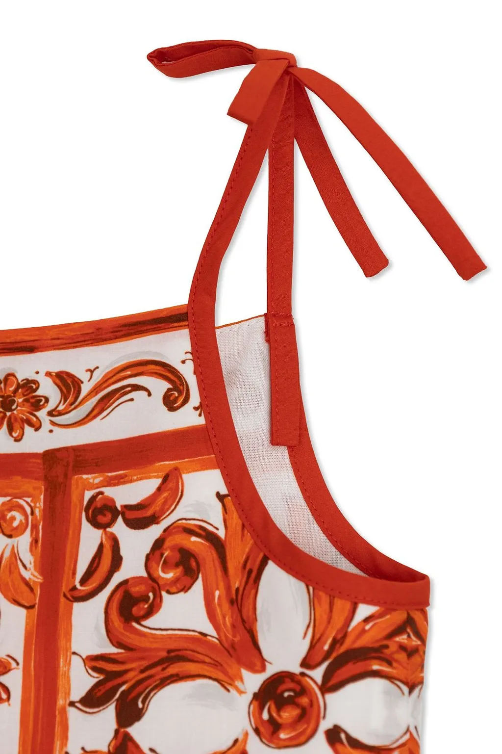 Dolce & Gabbana Kids Printed Sleeveless Dress