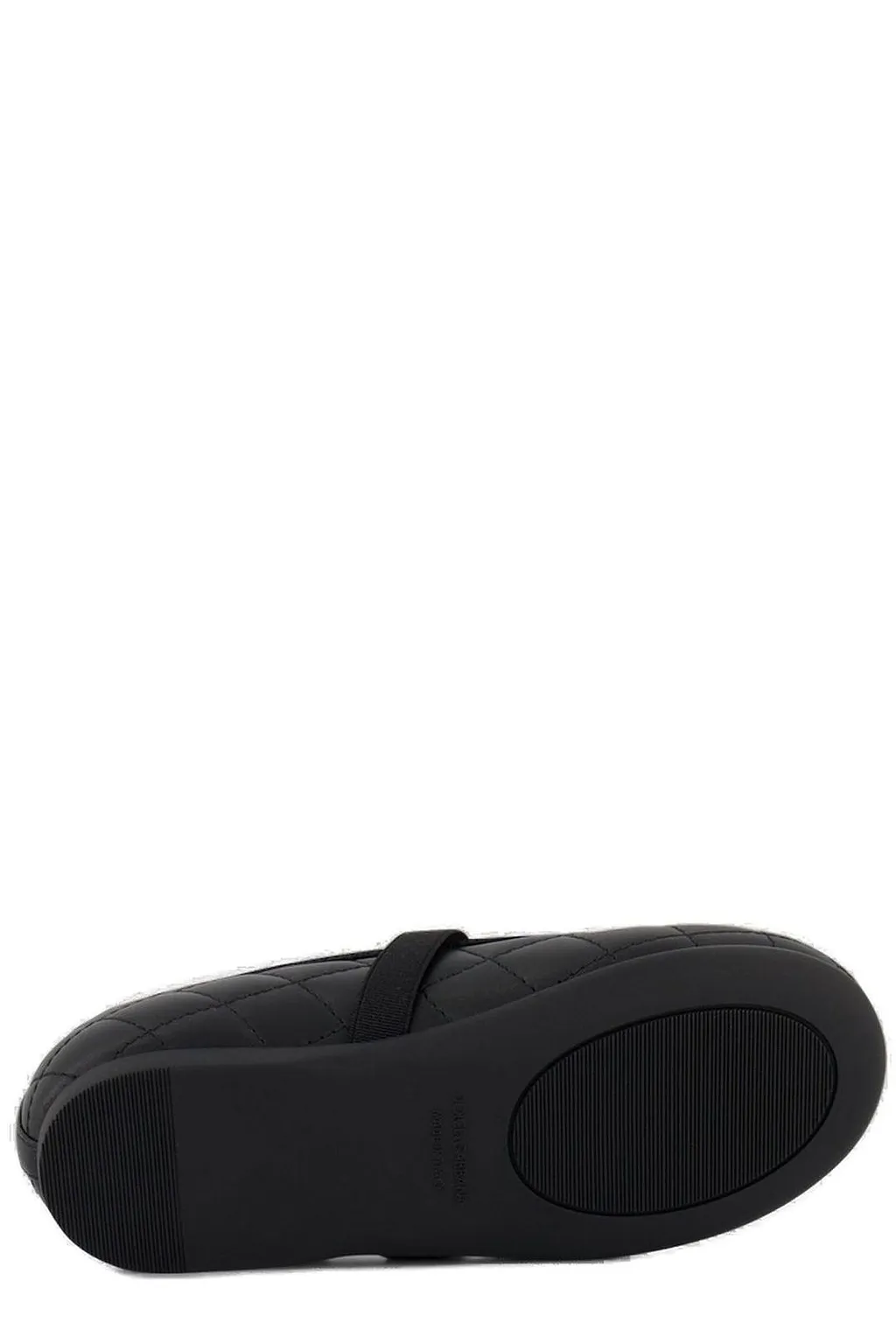 Dolce & Gabbana Kids Quilted Logo Ballerinas