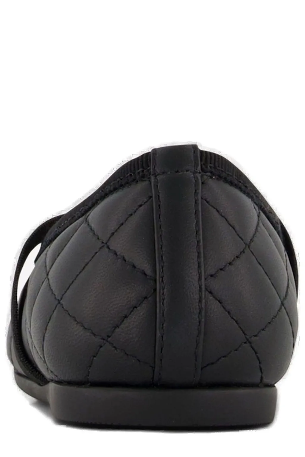Dolce & Gabbana Kids Quilted Logo Ballerinas