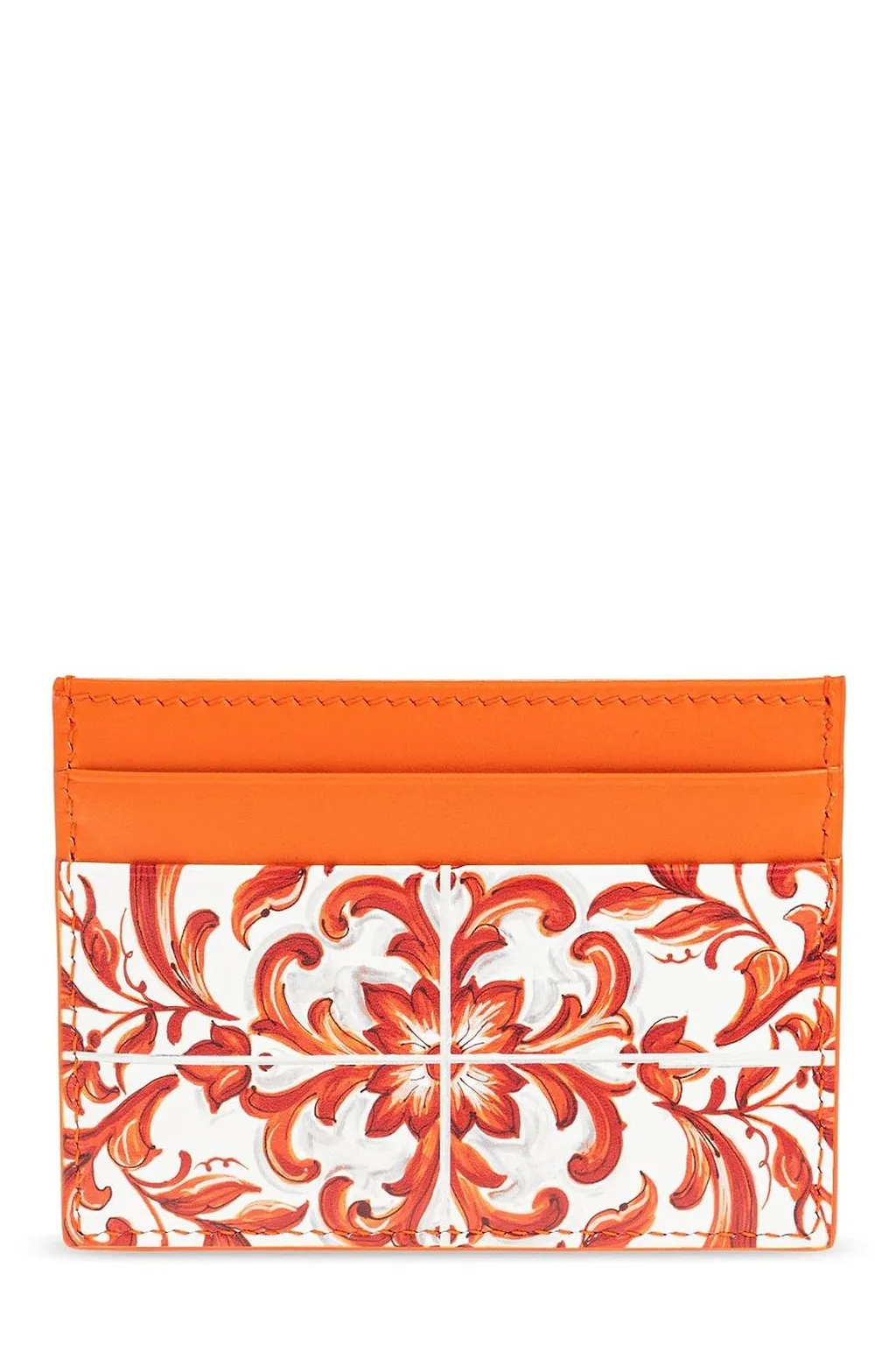 Dolce & Gabbana Majolica-Printed Card Holder