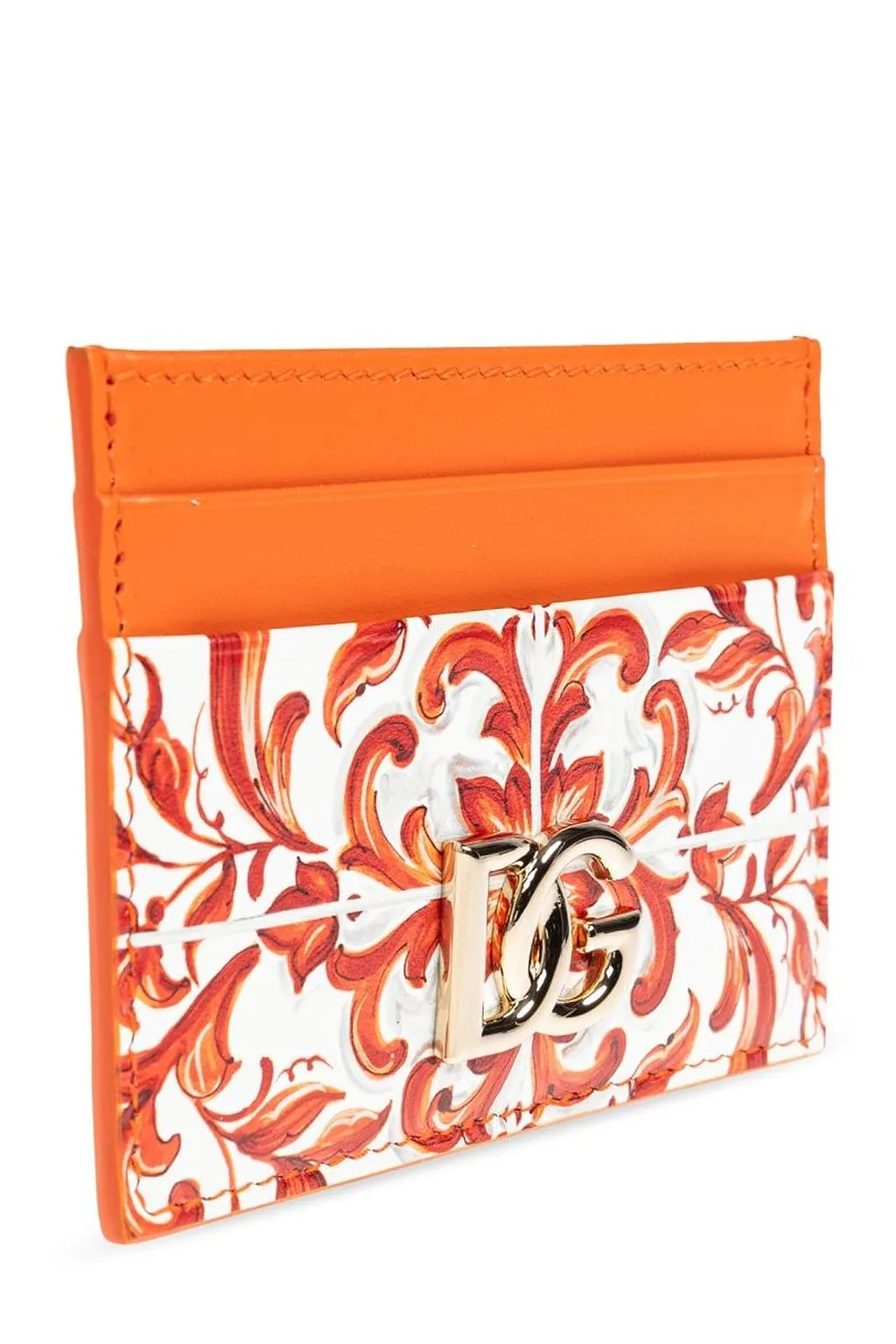 Dolce & Gabbana Majolica-Printed Card Holder