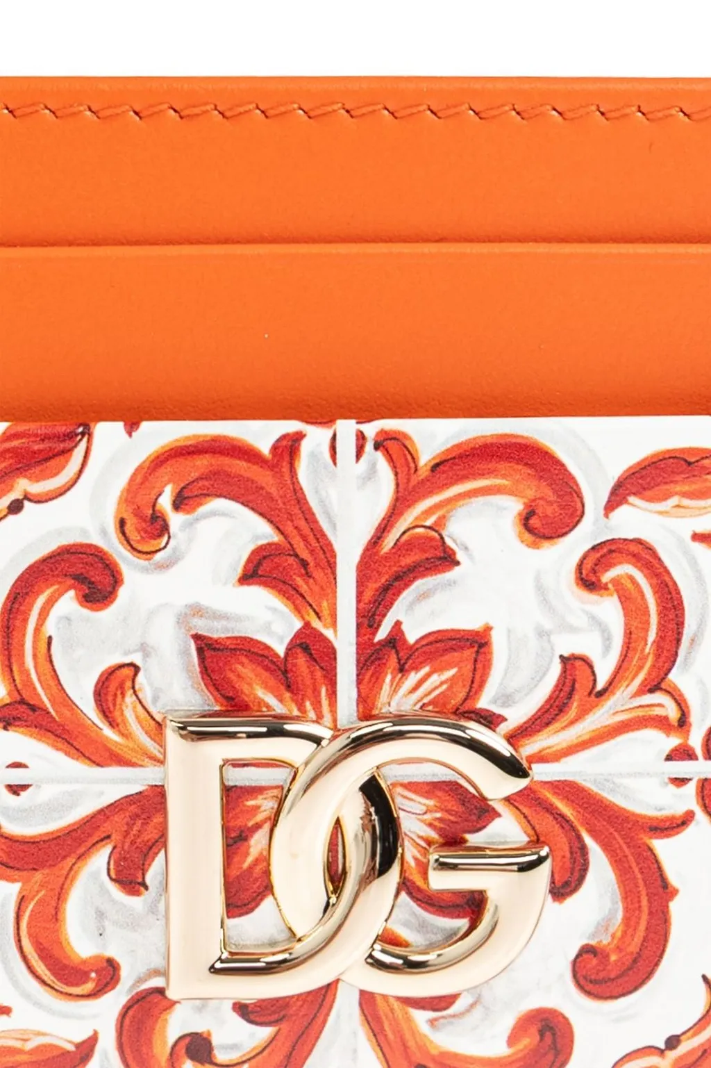 Dolce & Gabbana Majolica-Printed Card Holder