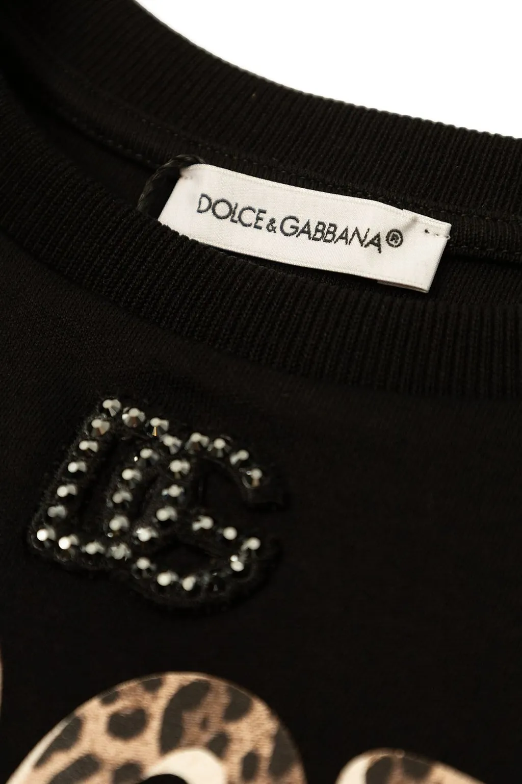 Dolce & Gabbana Kids Cropped T-Shirt