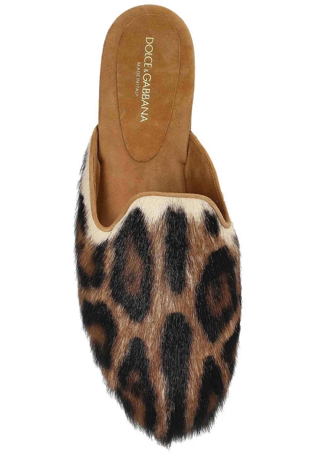 Dolce & Gabbana Leopard Printed Mules