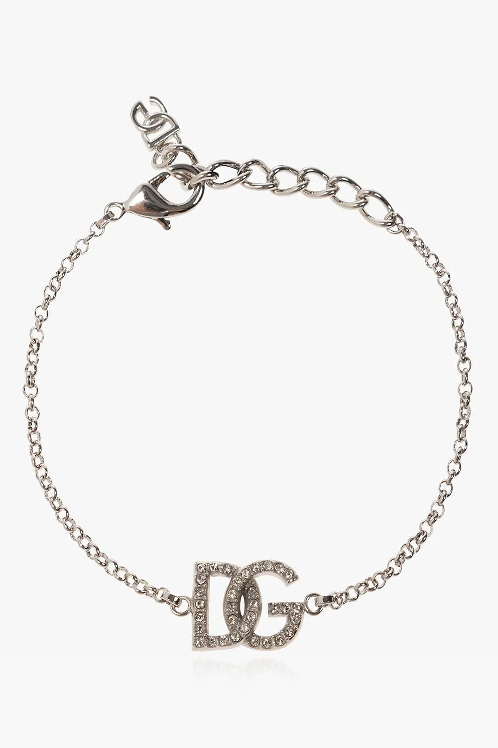 Dolce & Gabbana Logo Detailed Embellished Bracelet