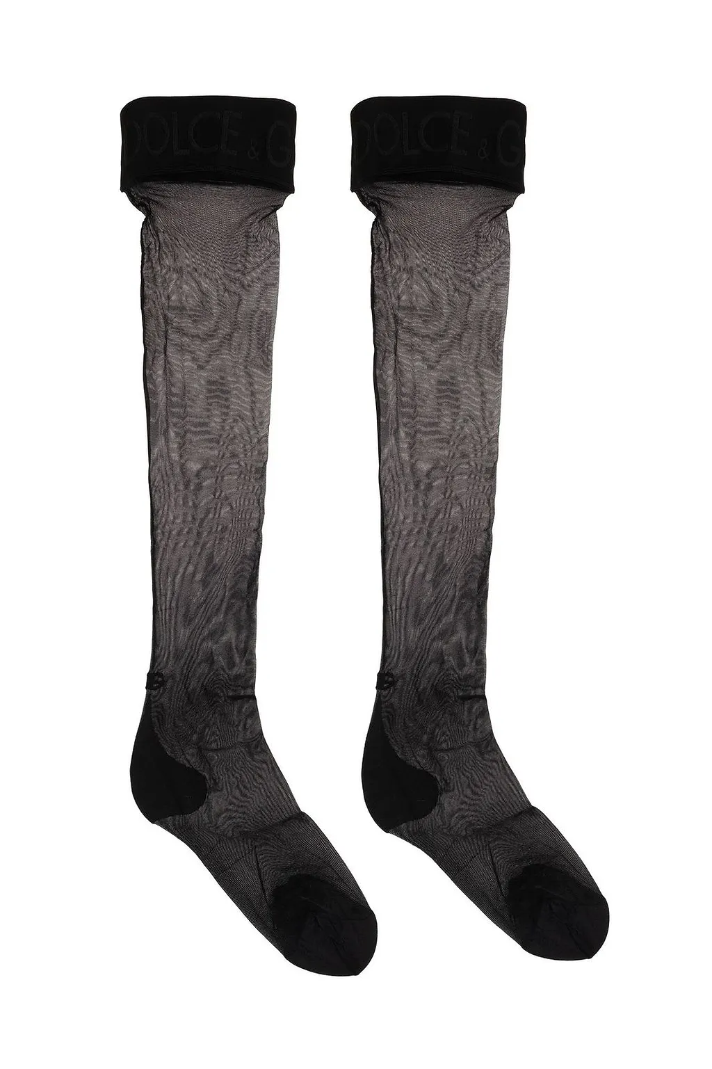 Dolce & Gabbana Logo Detailed Stockings