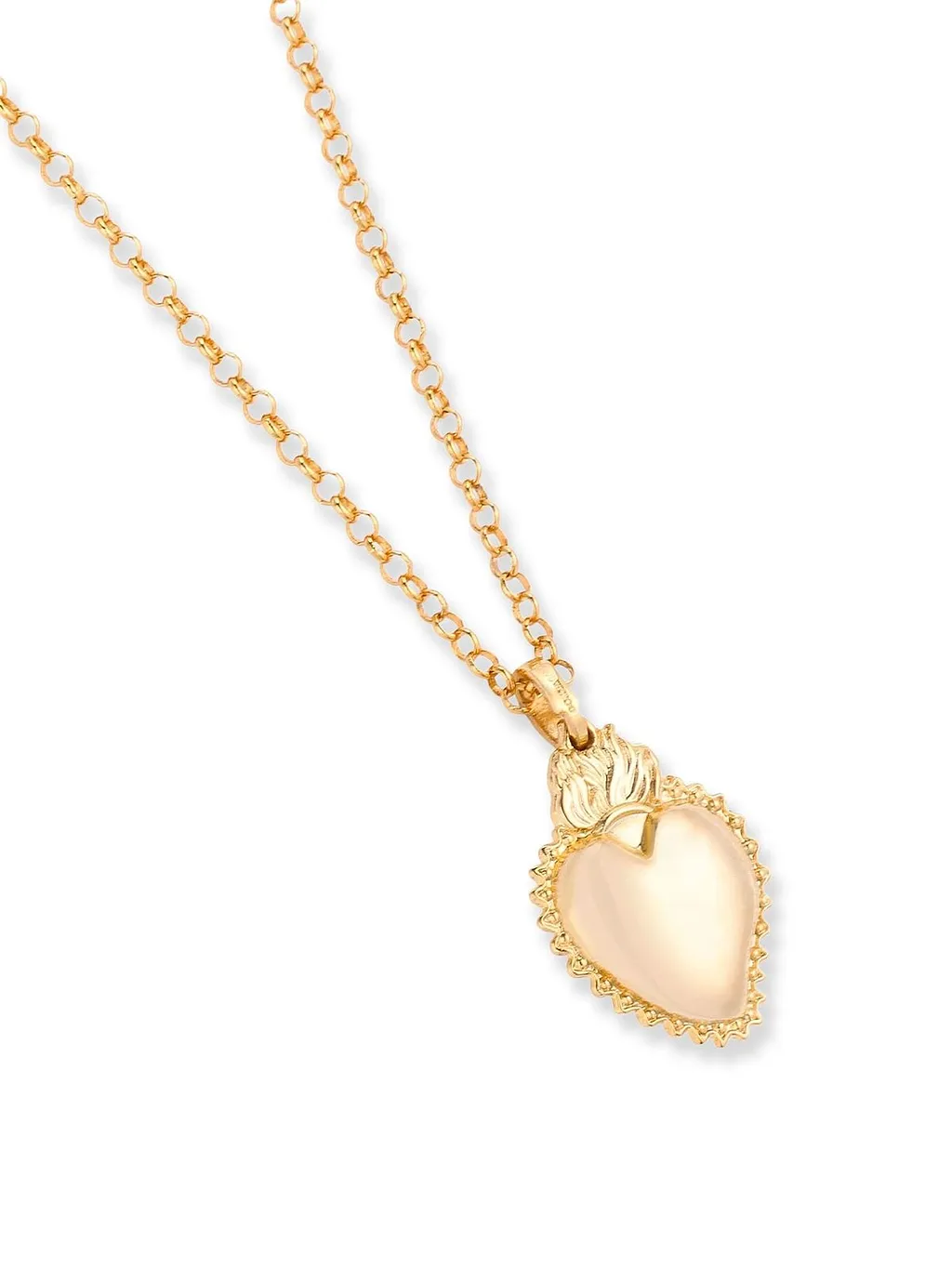 Dolce & Gabbana Sacred Heart Pendant Necklace