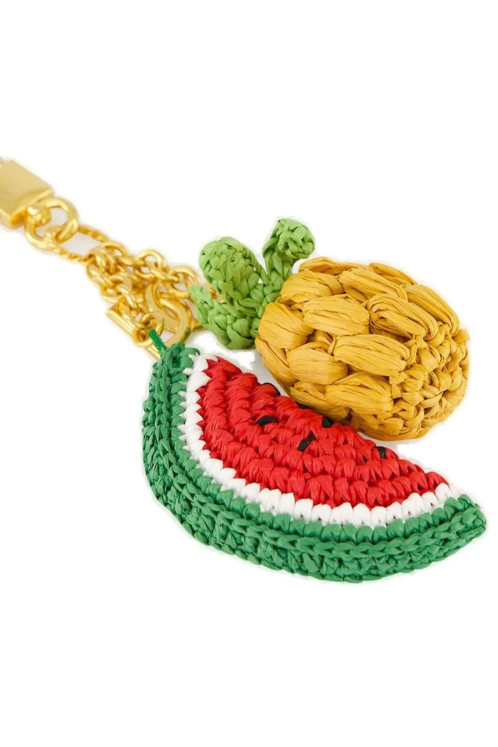 Dolce & Gabbana Watermelon And Pineapple Keyring