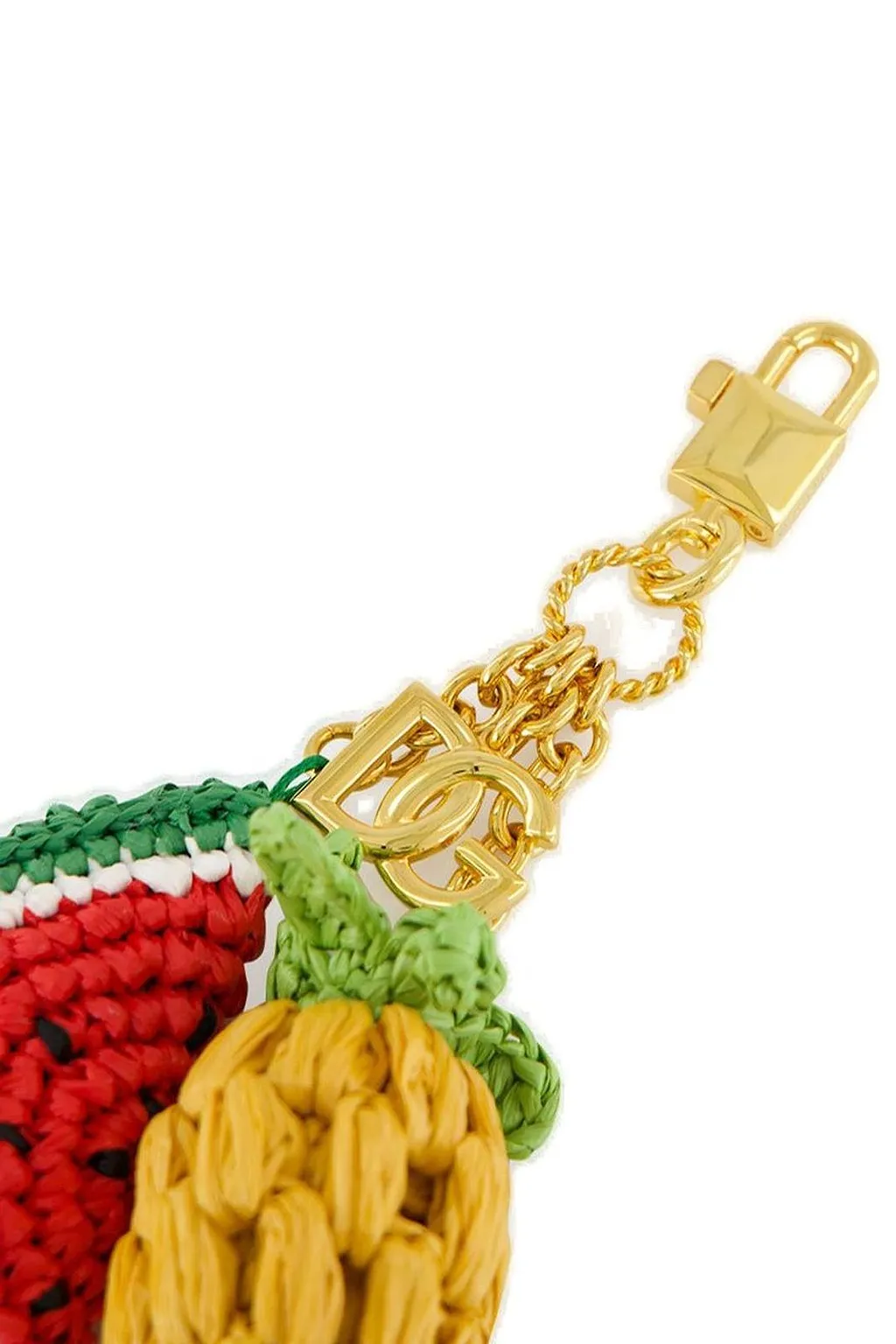 Dolce & Gabbana Watermelon And Pineapple Keyring