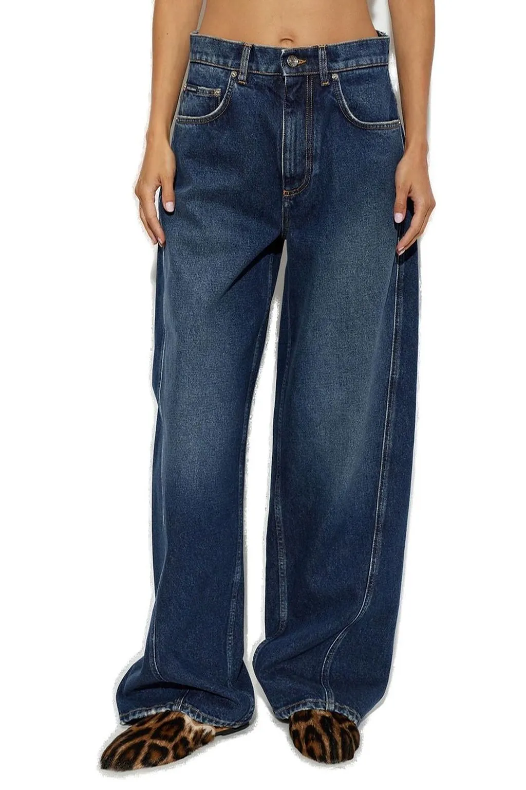 Dolce & Gabbana Wide Leg Jeans