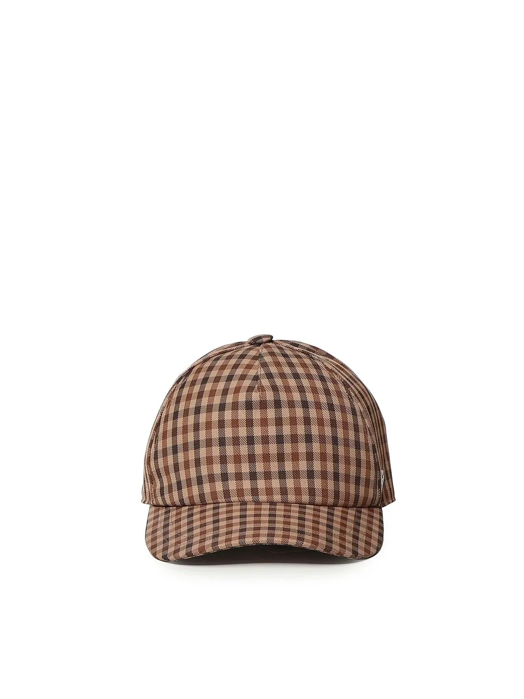 Checked Baseball Cap