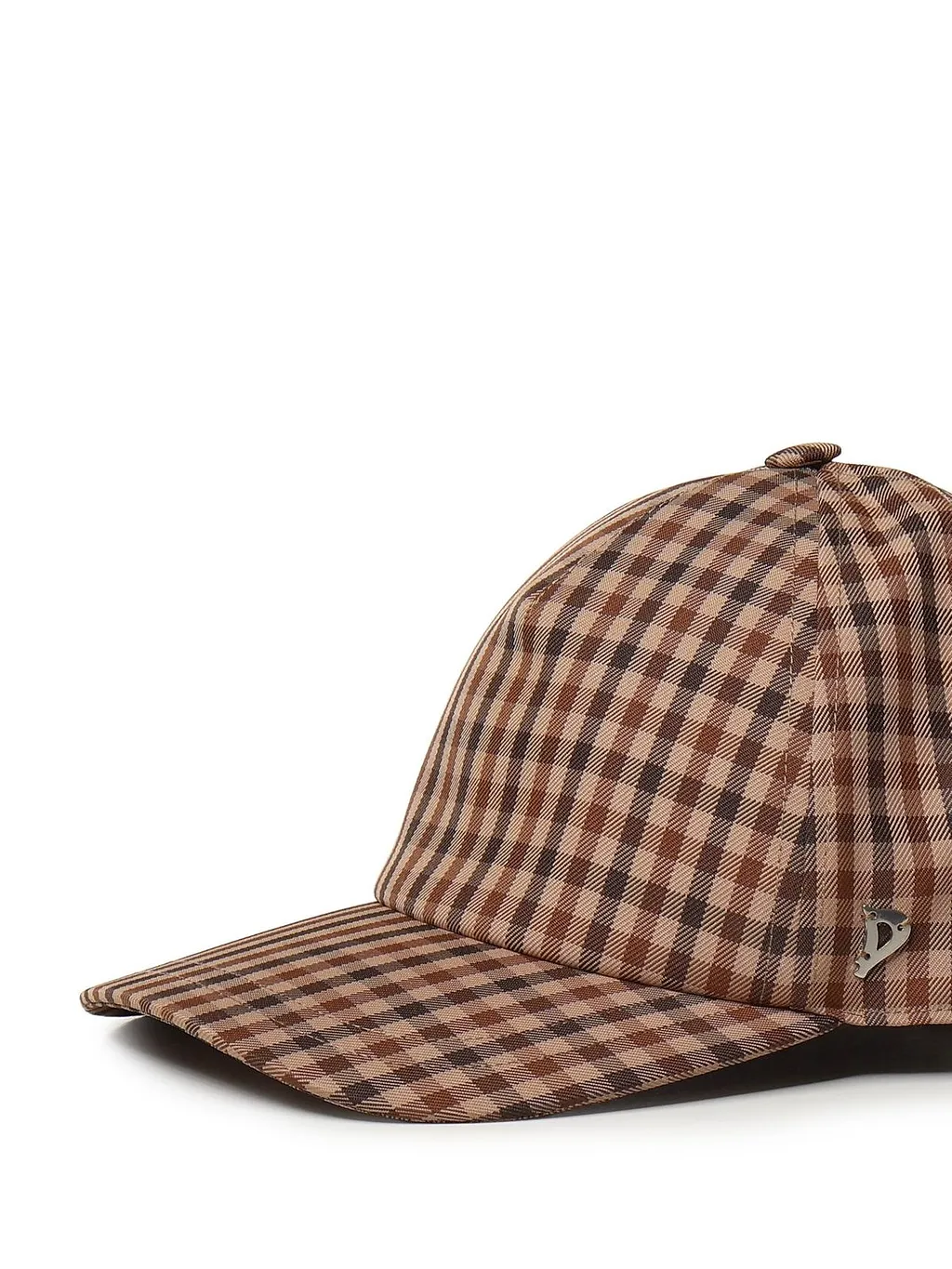 Checked Baseball Cap