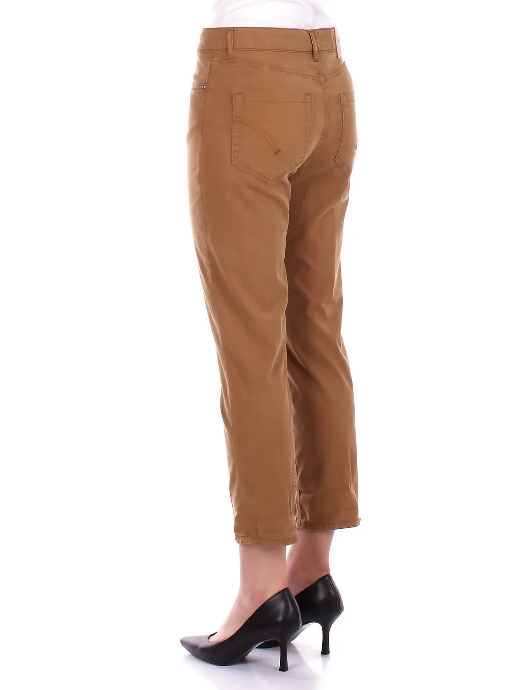 Dondup Cropped Button-Fly Pants