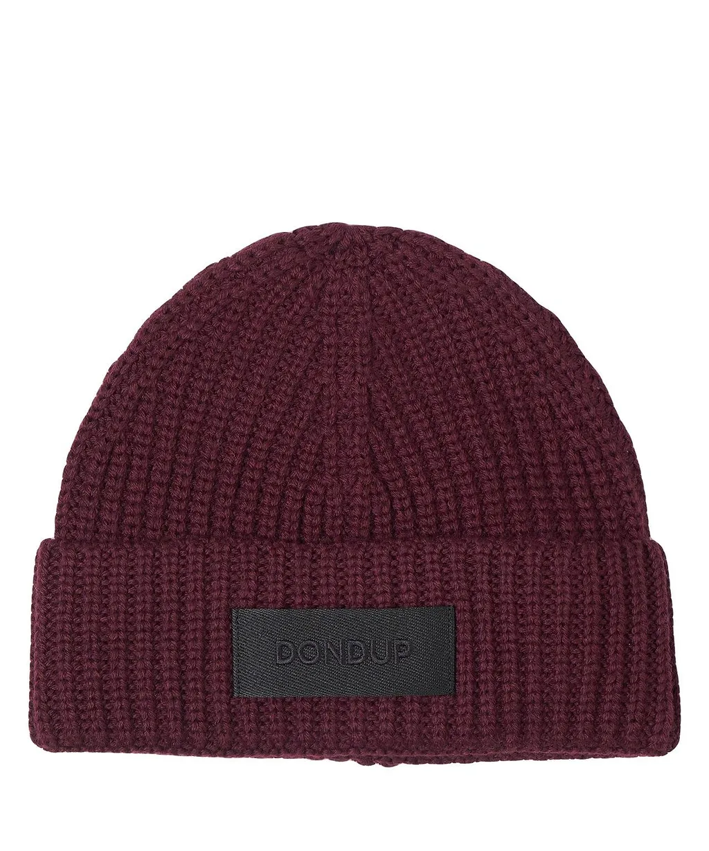 Dondup Logo Patch Beanie