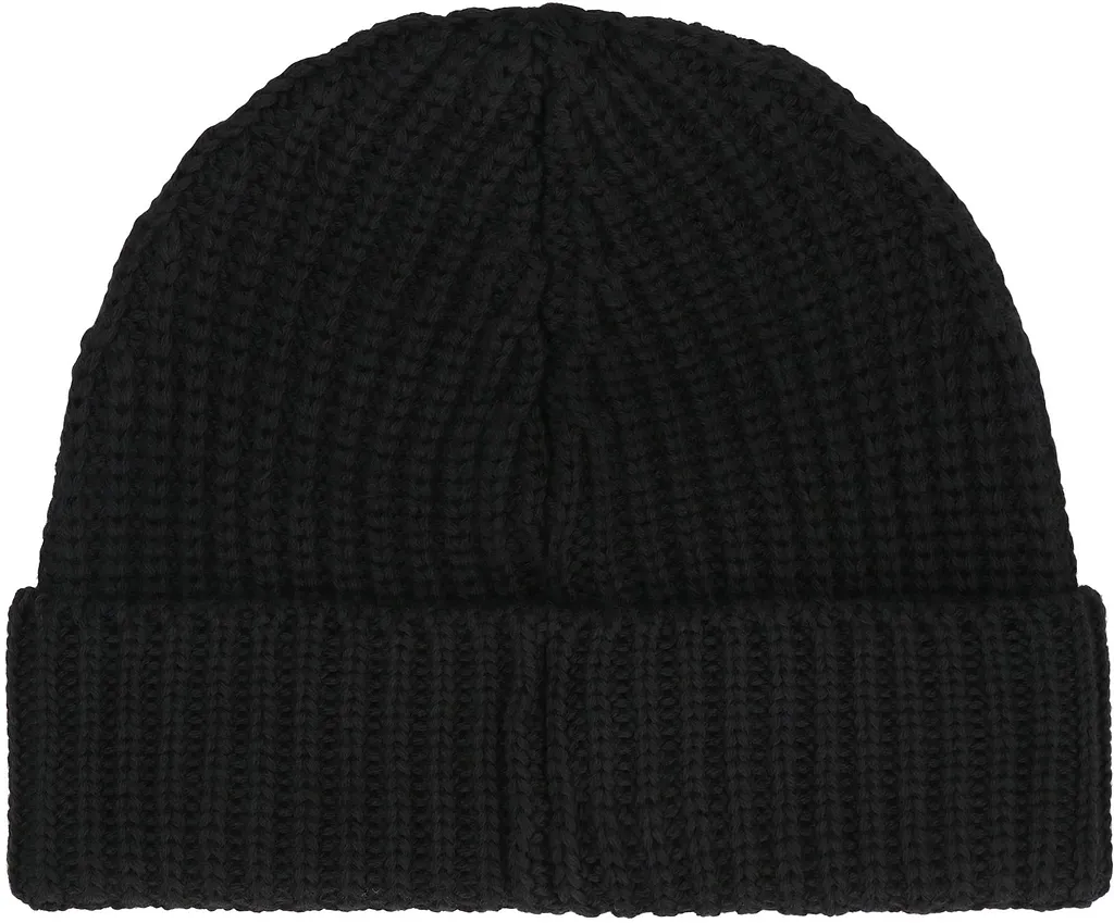 Dondup Ribbed Knit Cuffed Beanie