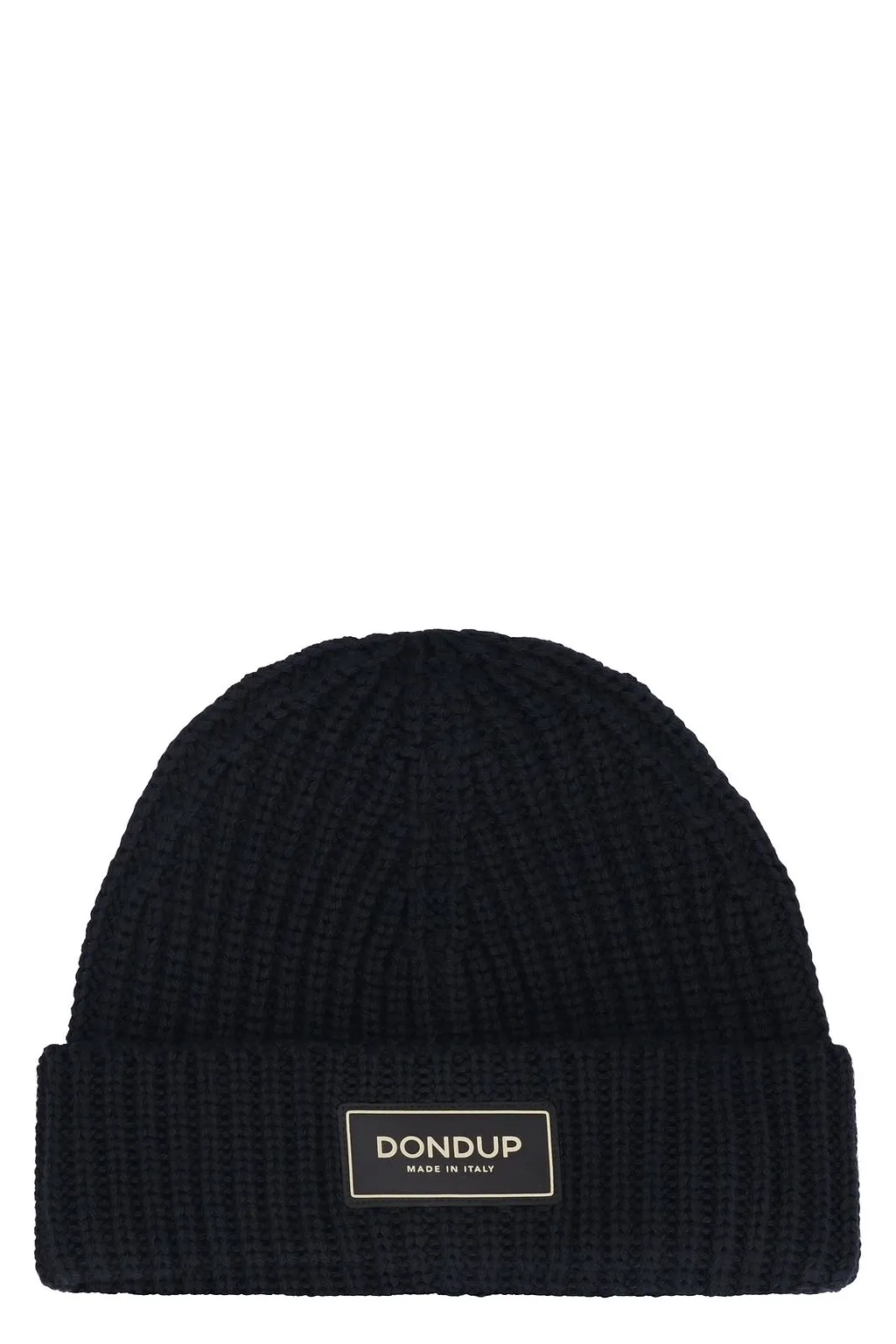 Dondup Ribbed Knit Cuffed Beanie