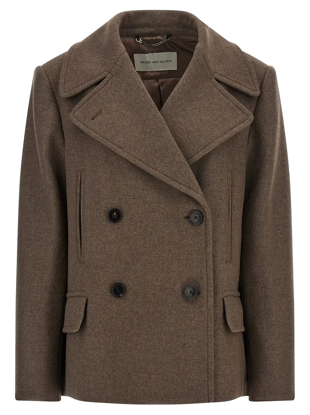 Dries Van Noten Double-Breasted Coat