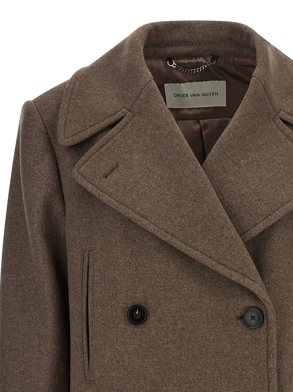 Dries Van Noten Double-Breasted Coat
