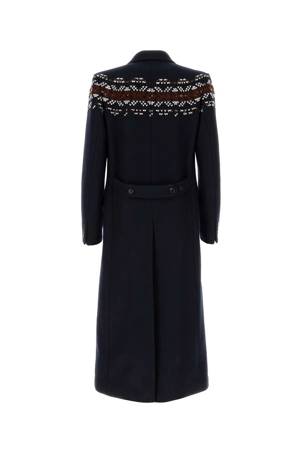 Dries Van Noten Embroidered Long Coat