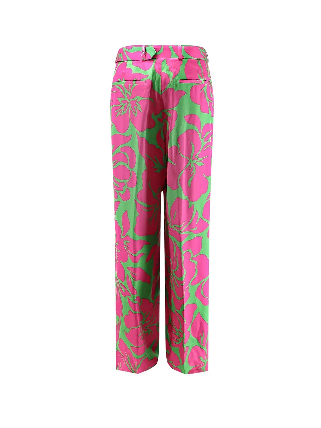 Floral Wide-Leg Pants