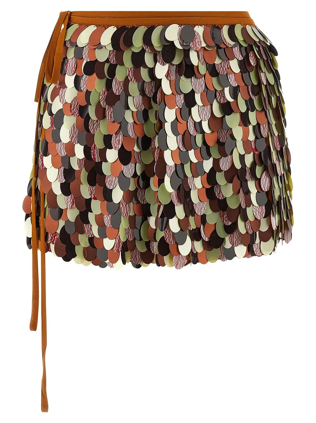 Dries Van Noten Gabrina Embellished Wrap Skirt