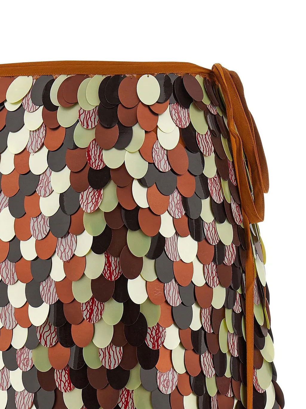 Dries Van Noten Gabrina Embellished Wrap Skirt