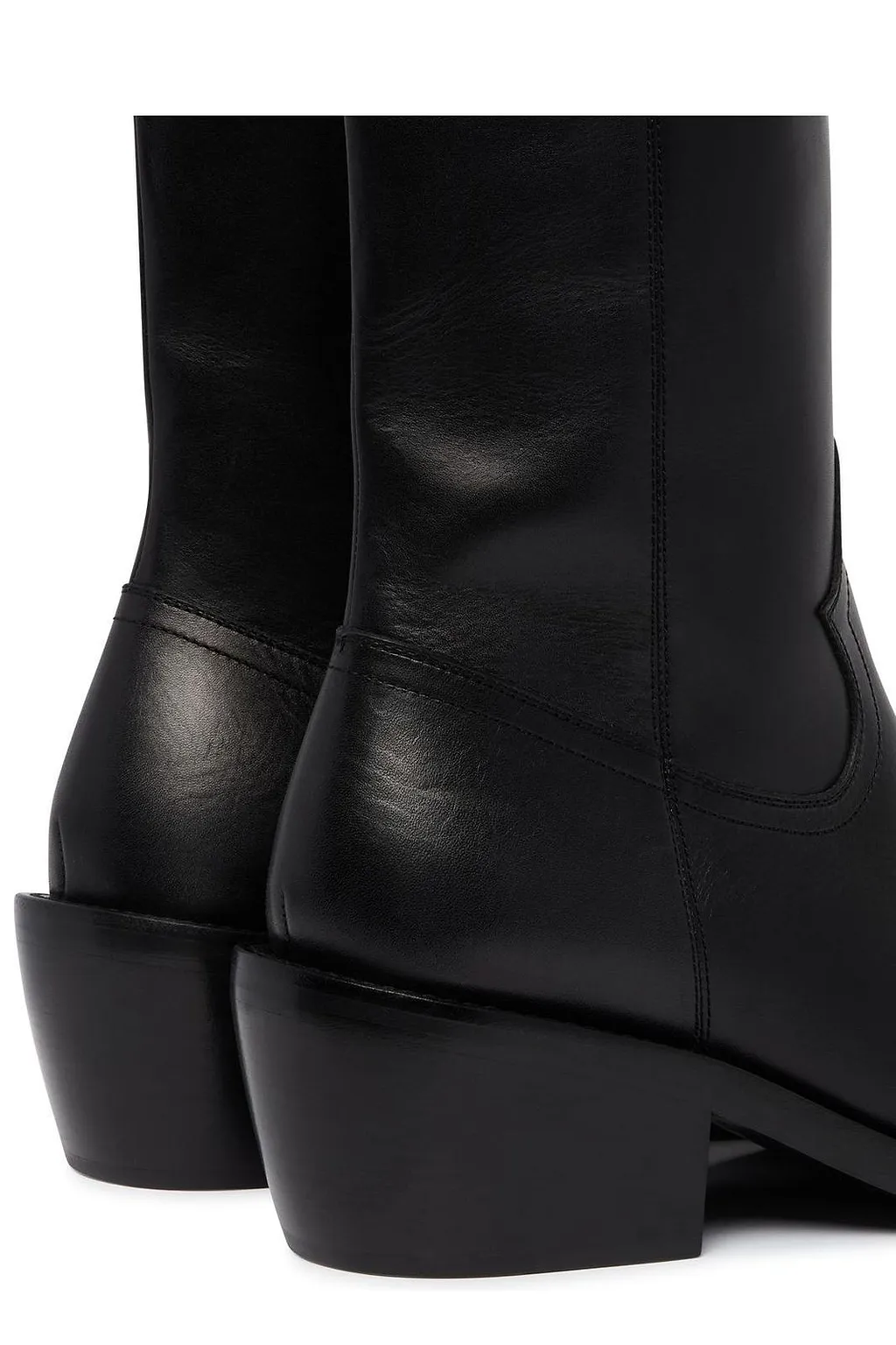 Dries Van Noten Square Toe Biker Boots