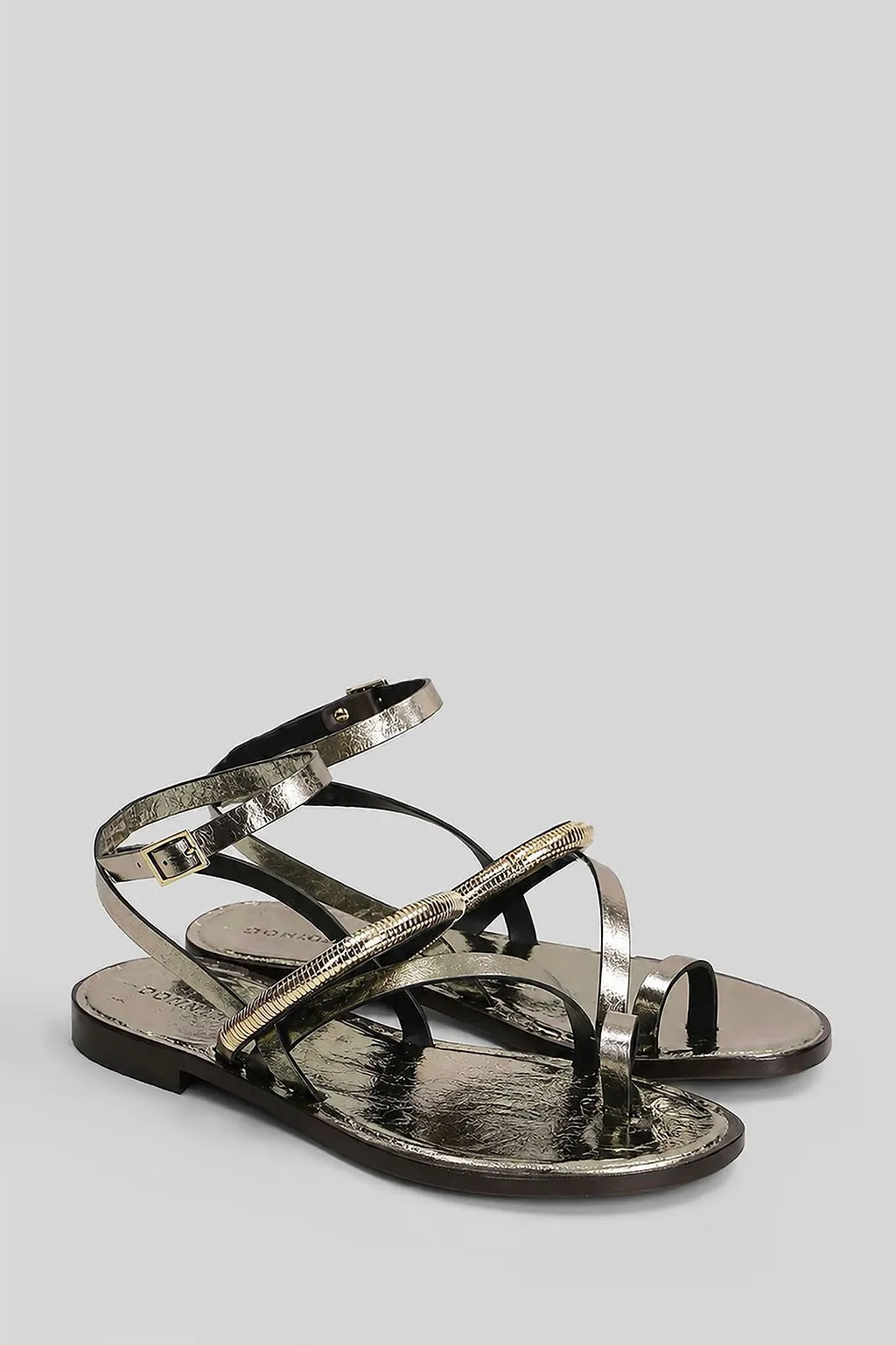 Donnarì Ankle-Strap Buckled Sandals