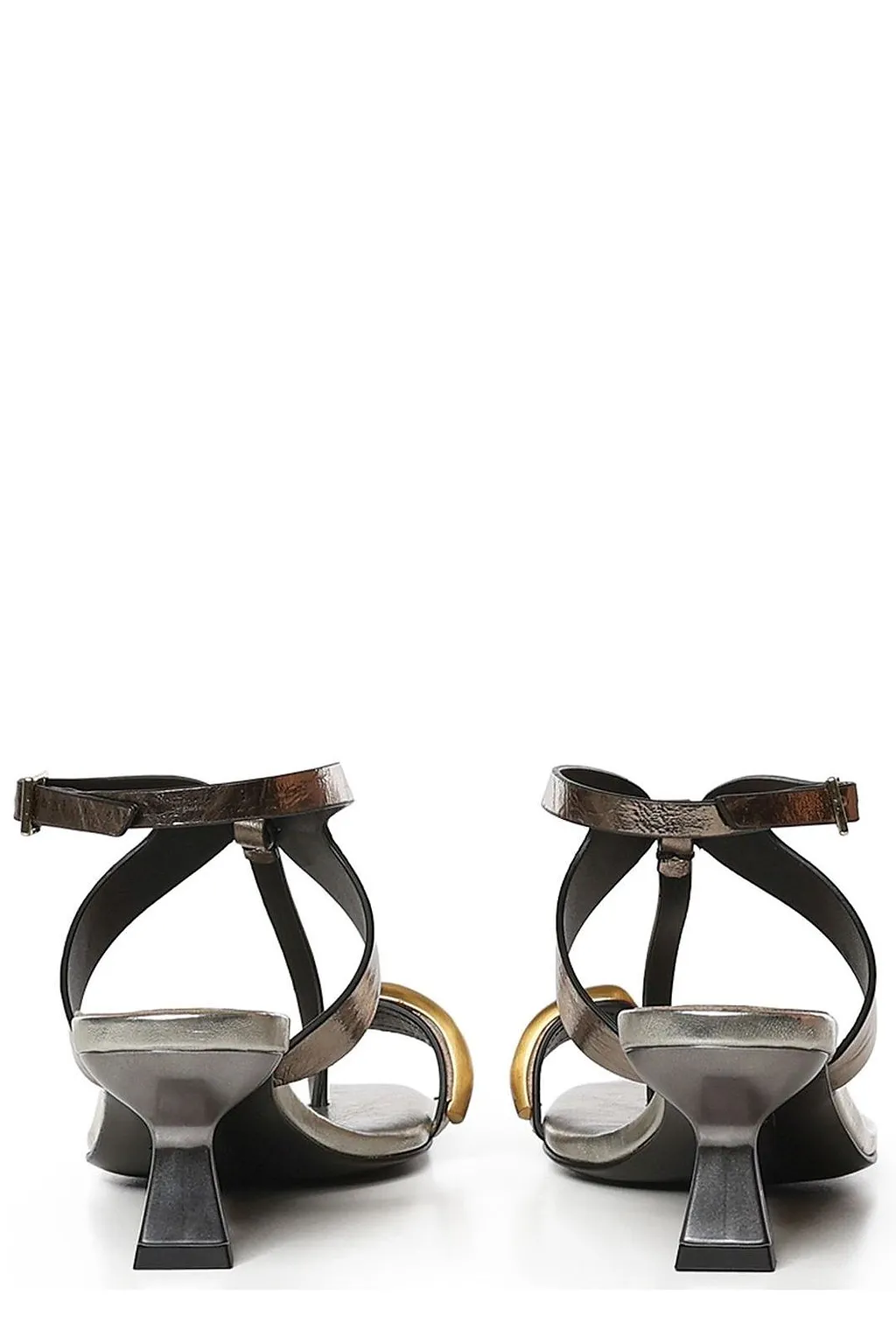 Donnarì Bow Strap Heeled Sandals