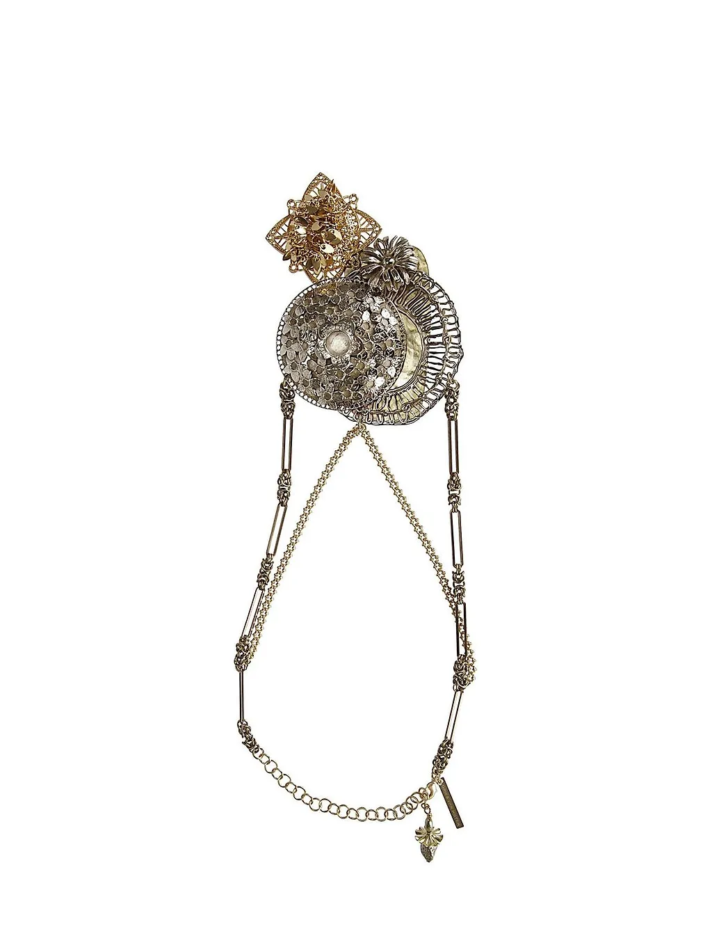 Dries Van Noten Layered Pendant Necklace