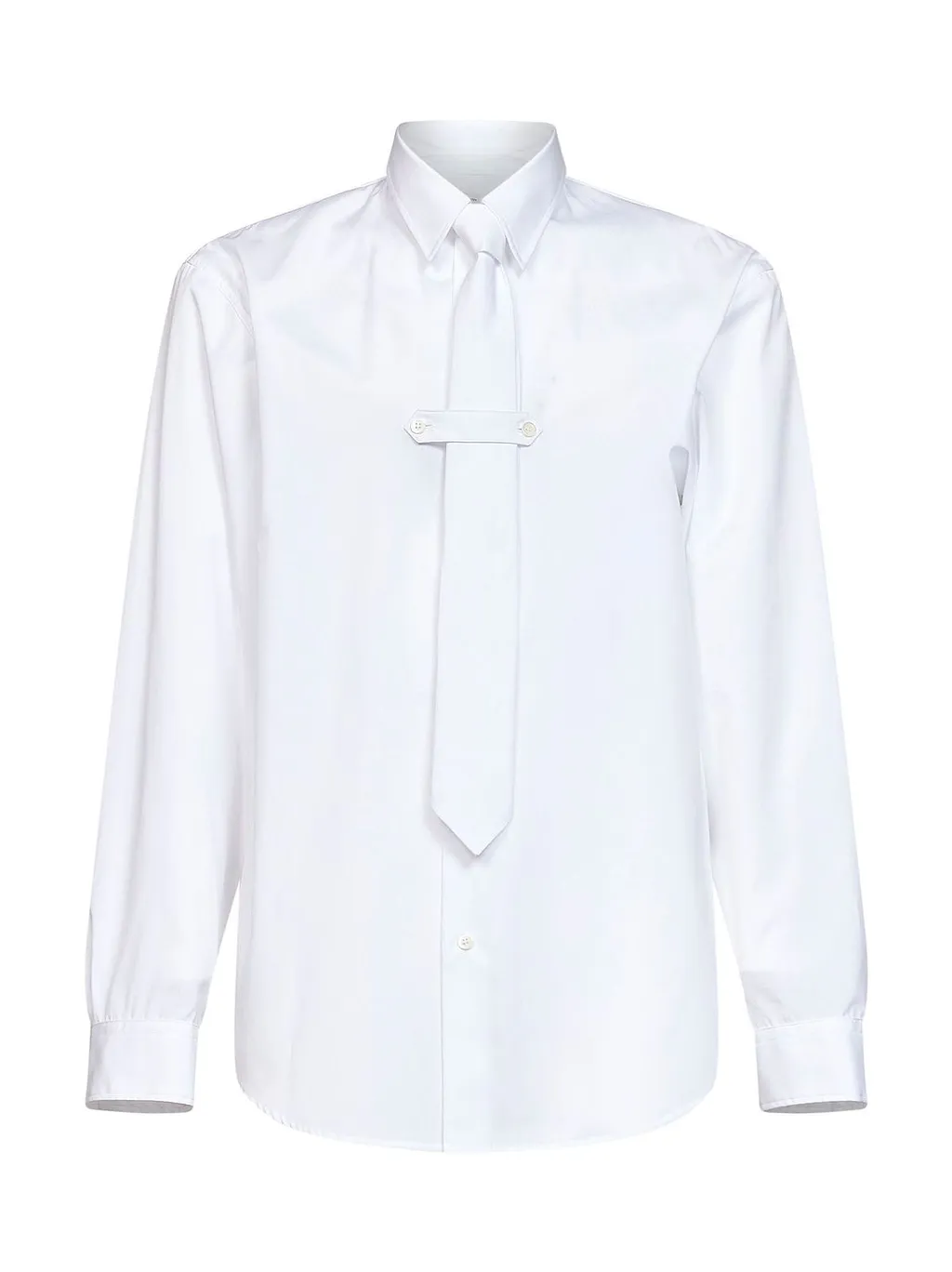 Dries Van Noten Detachable Tie Shirt