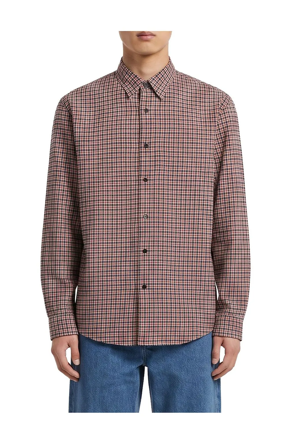 Dries Van Noten Long-Sleeved Checked Shirt