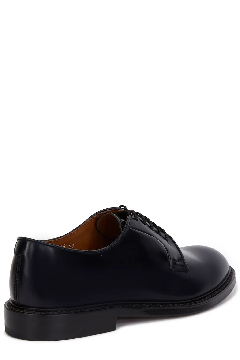 Doucal's Almond Toe Lace-Up Derby Shoes