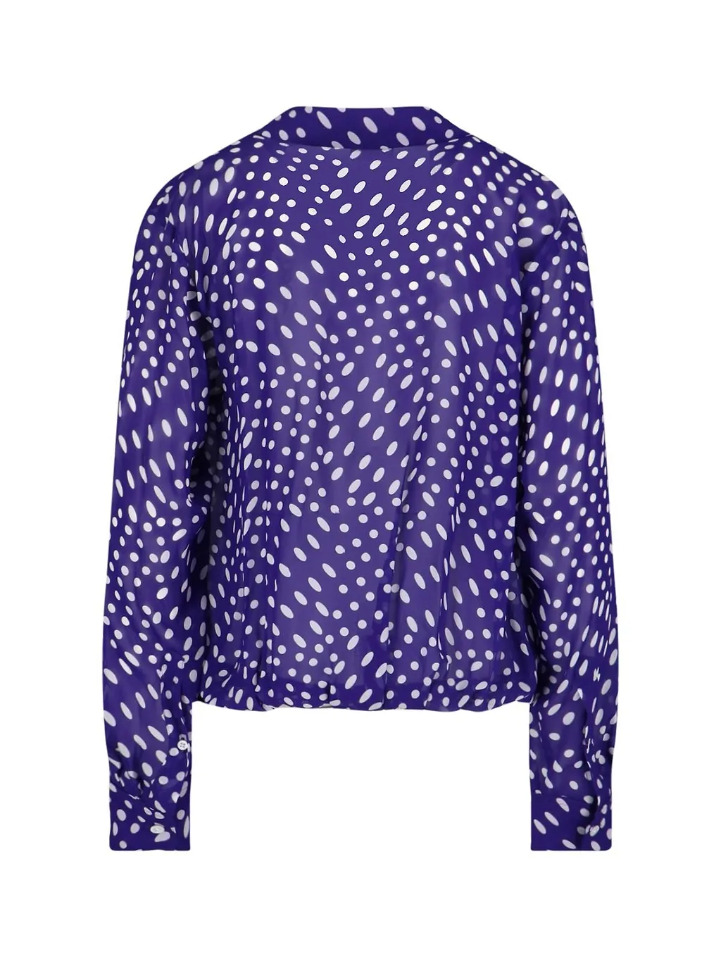 Dries Van Noten Long-Sleeved Polka Dot Printed Shirt